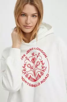 Толстовка HARIA из хлопка Pepe Jeans, белый