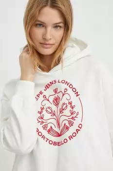 Толстовка HARIA из хлопка Pepe Jeans, белый