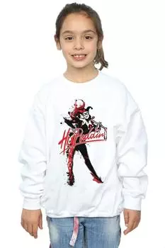 Толстовка Harley Quinn Hi Puddin DC Comics, белый