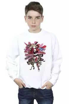 Толстовка Harley Quinn Hyenas DC Comics, белый
