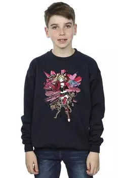 Толстовка Harley Quinn Hyenas DC Comics, темно-синий