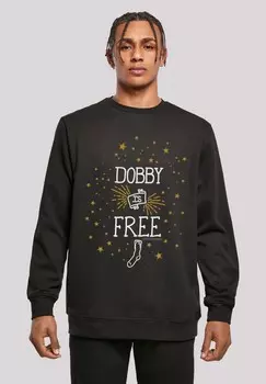 Толстовка HARRY POTTER DOBBY IS FREE F4NT4STIC, черный