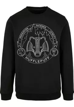 Толстовка HARRY POTTER HUFFLEPUFF SEAL F4NT4STIC, черный