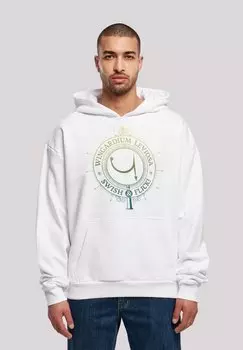 Толстовка HARRY POTTER WINGARDIUM LEVIOSAS - Hoodie F4NT4STIC, белый