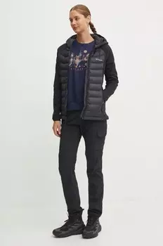 Толстовка Hart Mountain Crew Columbia, темно-синий