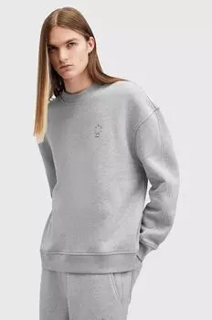 Толстовка HAVEN из хлопка AllSaints, серый