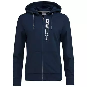 Толстовка Head Club Greta Full Zip, синий