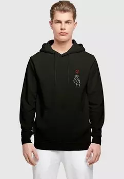 Толстовка HEART Merchcode, цвет black