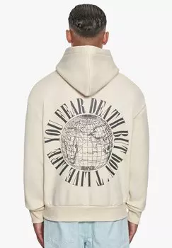 Толстовка HEAVY FEAR DEATH Dropsize, цвет coconutmilk