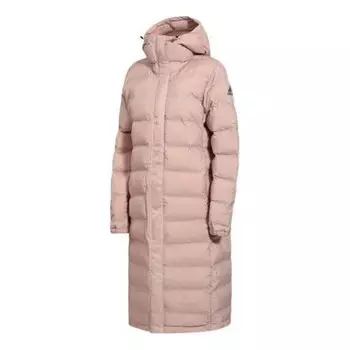 Толстовка helionic long down jacket asia sizing 'pink' Adidas, розовый