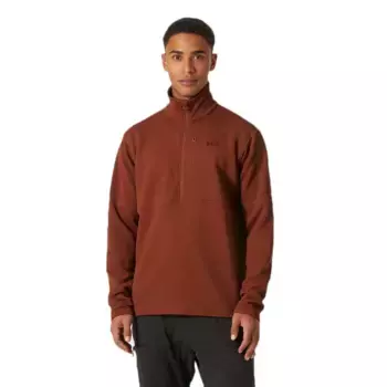 Толстовка Helly Hansen Evolved Air half zip, коричневый