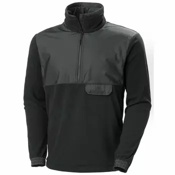 Толстовка Helly Hansen Half-zip Fleece Yu Half Zip, черный