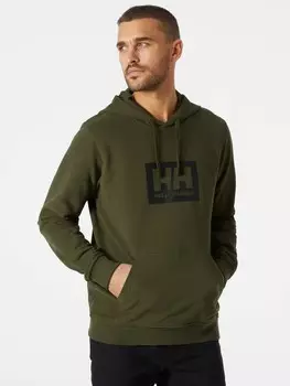 Толстовка Helly Hansen HH BOX HOODIE, зеленый