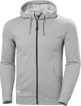 Толстовка Helly Hansen Hoodie Classic Zip Hoodie, серый