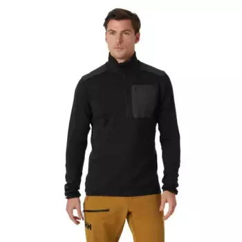 Толстовка Helly Hansen Lifa Merino half zip, черный