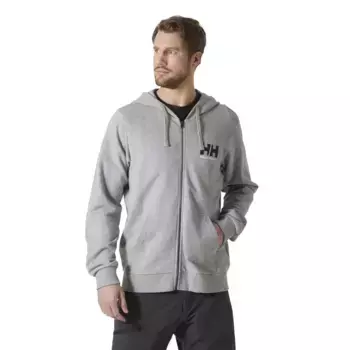 Толстовка Helly Hansen Logo 2.0 full zip, серый