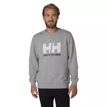 Толстовка Helly Hansen Logo Crew, серый