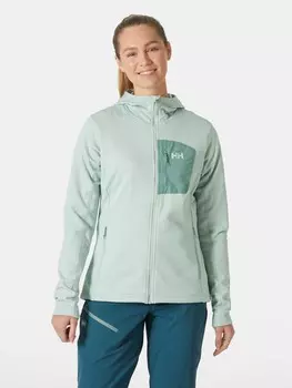 Толстовка Helly Hansen W VERSALITE HOODED JACKET, зеленый
