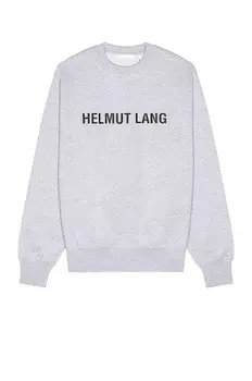 Толстовка Helmut Lang Crewneck, цвет Vapor Heather