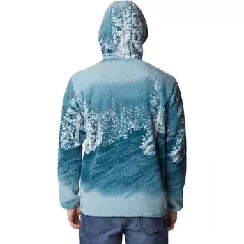 Толстовка Helvetia мужская Columbia, цвет Night Wave Solar Ski Print