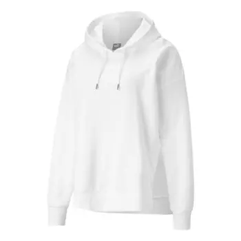 Толстовка her pullover hoodie 'white' Puma, белый