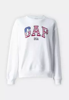 Толстовка Heritage Crew GAP, белый
