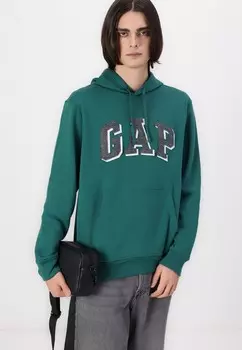 Толстовка HERITAGE LOGO GAP, зеленый
