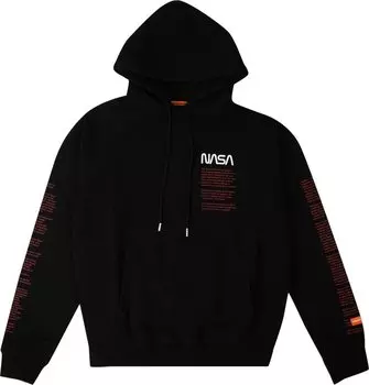 Толстовка Heron Preston Nasa Raglan Hood 'Black', черный