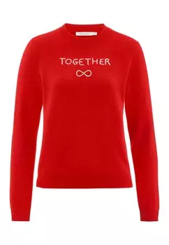 Толстовка hessnatur, красный