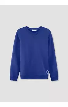 Толстовка Hessnatur Sweater, цвет ultramarine
