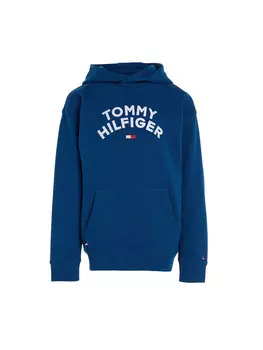 Толстовка hilfiger felpa garzata per bambini Tommy, синий