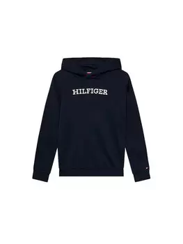 Толстовка hilfiger felpa garzata per bambini Tommy, синий
