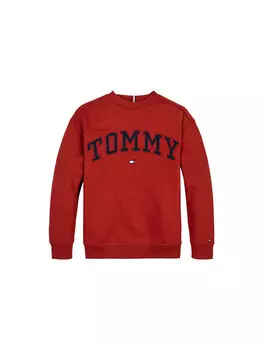 Толстовка hilfiger felpa varsity per bambini Tommy, красный