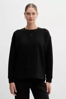 Толстовка хлопковая Dkny, черный