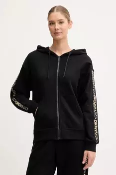Толстовка хлопковая Dkny, черный
