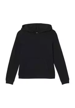 Толстовка, хлопок, карман-кенгуру, детская Manguun, цвет Caviar