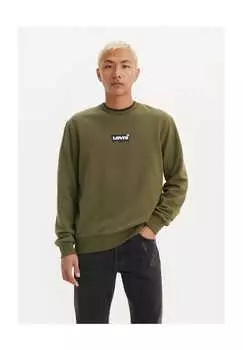 Толстовка хлопок Levi'S, зеленый