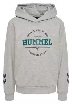 Толстовка HMLASHER Hummel, цвет light grey melange