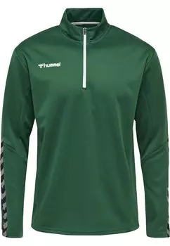 Толстовка Hmlauthentic Hummel, цвет evergreen