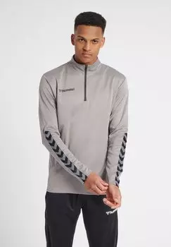 Толстовка HMLAUTHENTIC Hummel, цвет grey melange