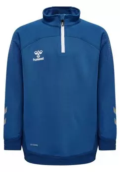 Толстовка HMLLEAD HALF ZIP Hummel, цвет true blue