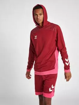 Толстовка HMLLEAD POLY HOODIE Hummel, цвет biking red