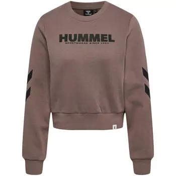 Толстовка Hmllegacy женская для отдыха HUMMEL, цвет braun