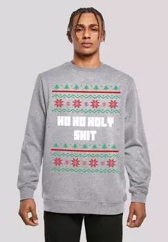 Толстовка HO HO HOLY F4NT4STIC, цвет Mottled Grey