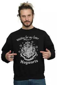 Толстовка «Хогвартс в ожидании моего письма» Harry Potter, черный