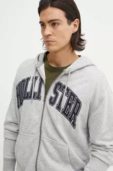 Толстовка Hollister Co., серый