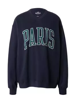 Толстовка Hollister, темно-синий