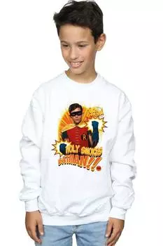 Толстовка Holy Smokes из сериала Бэтмен DC Comics, белый