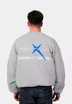 Толстовка HOMETOWN CREW PROHIBITED, серый