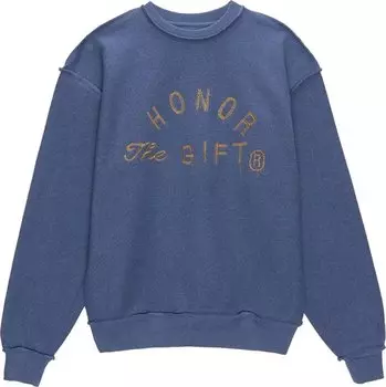 Толстовка Honor The Gift D-Holiday HTG Weathered Crewneck 'Long Beach Navy', синий